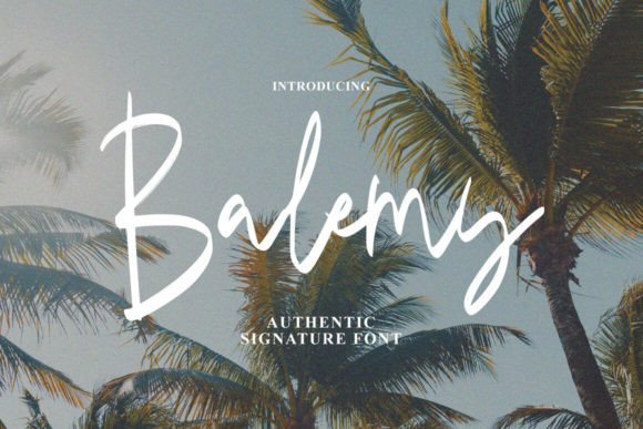 Balemy Font - Featured Image