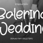 Balerina Wedding Font - Featured Image