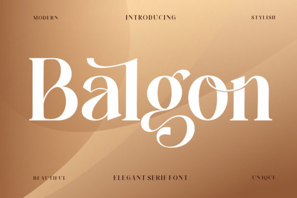 Balgon Font - Featured Image