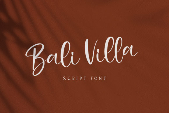 Bali Villa Font - Featured Image