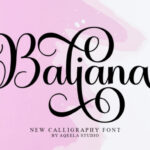 Baliana Font - Featured Image