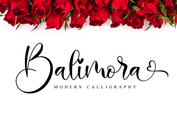 Balimora Script Font - Featured Image