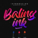 Baling Ink Font - Featured Image