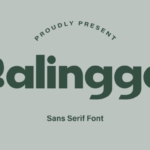 Balingga Font - Featured Image