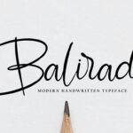 Balirado Font - Featured Image