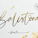 Balistone Font - Featured Image