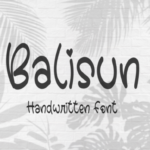 Balisun Font - Featured Image