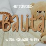 Balita Font - Featured Image