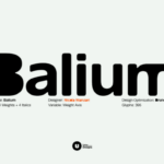 Balium Font - Featured Image