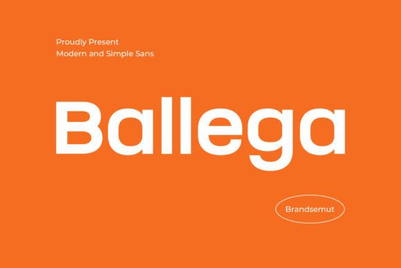 Ballega Font - Featured Image