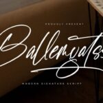 Ballemyatss Font - Featured Image