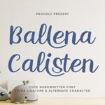 Ballena Calisten Font - Featured Image