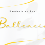 Ballencia Font - Featured Image