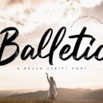 Balletic Font - Featured Image