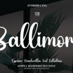 Ballimore Font - Featured Image