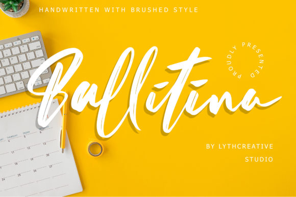 Ballitina Font - Featured Image