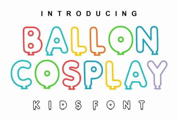 Ballon Cosplay Font - Featured Image