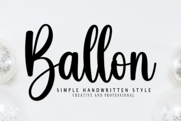 Ballon Font - Featured Image