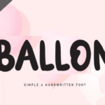 Ballon Font - Featured Image