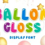 Ballon Gloss Font - Featured Image
