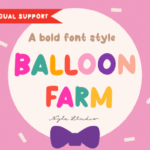 Balloon Farm Font - Featured Image