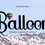 Balloon Font - Featured Image