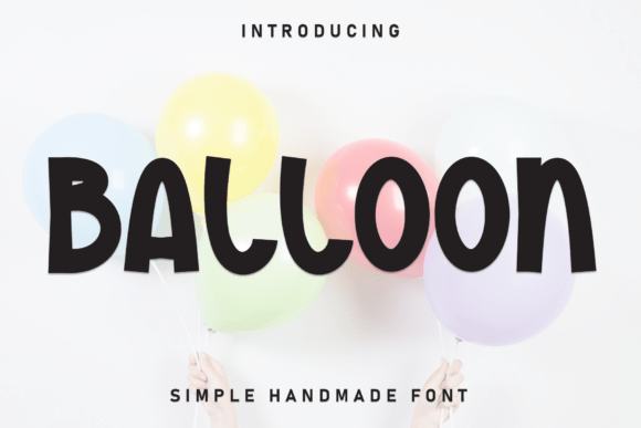 Balloon Font - Featured Image