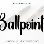 Ballpoint Font - Featured Image