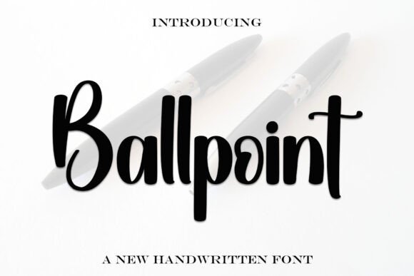 Ballpoint Font - Featured Image