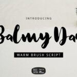 Balmy Day Font - Featured Image