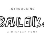 Baloks Font - Featured Image