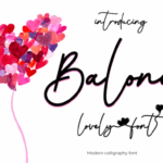 Balone Font - Featured Image