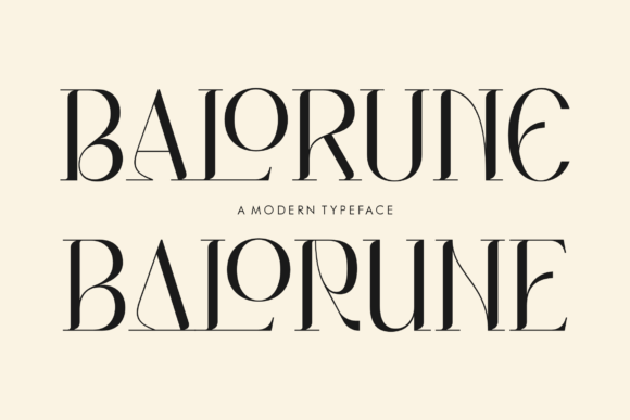 Balorune Font - Featured Image