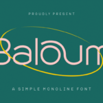 Baloum Font - Featured Image