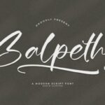 Balpethy Font - Featured Image