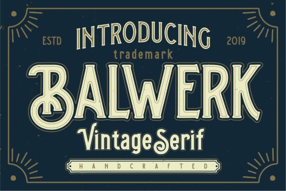 Balwerk Font - Featured Image