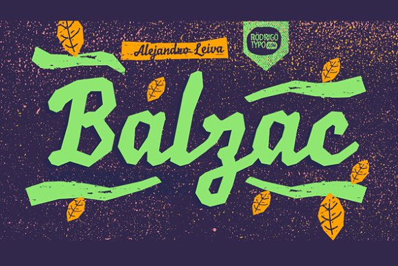 Balzac Font - Featured Image