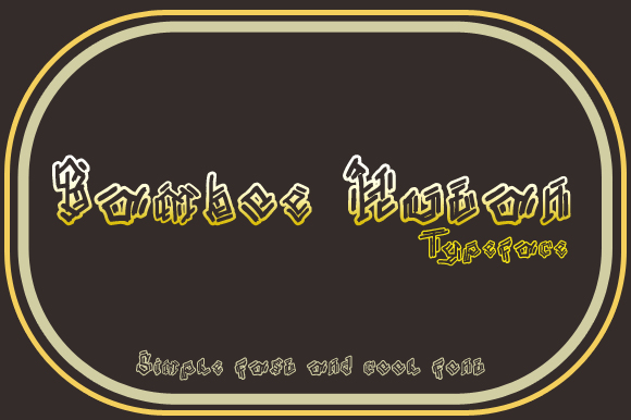 Bamboe Hutan Font - Featured Image