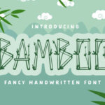 Bamboo Font - Featured Image