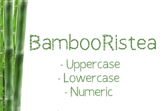 Bamboo Ristea Font - Featured Image