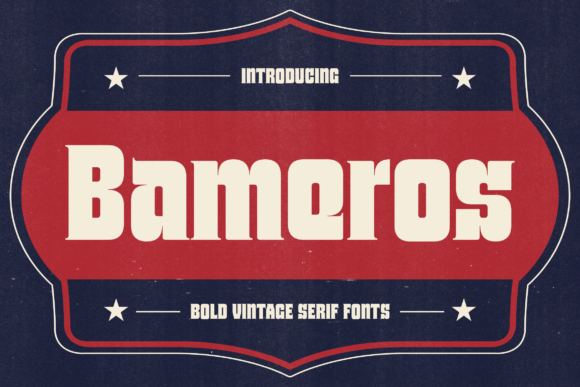 Bameros Font - Featured Image