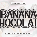 Banana Chocolate Font - Featured Image