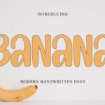 Banana Font - Featured Image