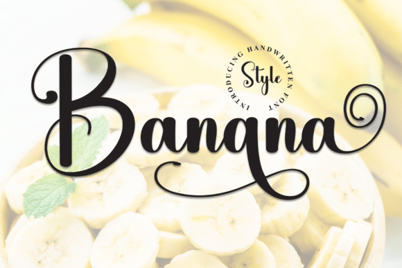 Banana Font - Featured Image