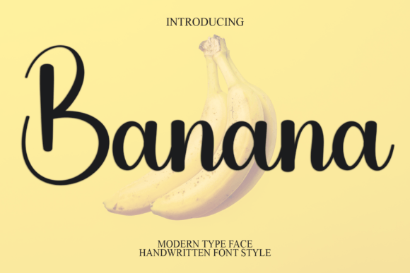 Banana Font - Featured Image