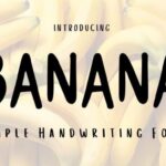 Banana Font - Featured Image