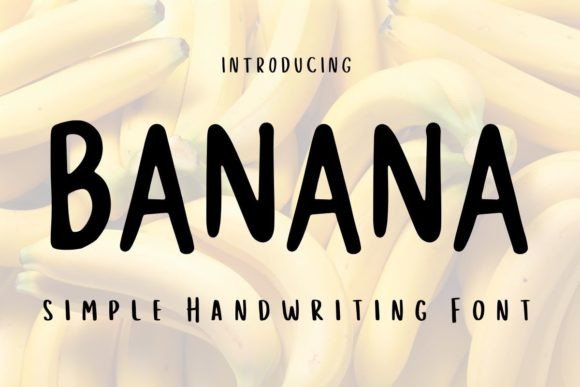 Banana Font - Featured Image