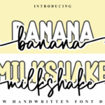 Banana Milkshake Font - Featured Image