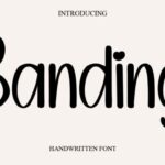 Banding Font - Featured Image