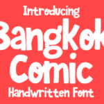 Bangkok Comic Font - Featured Image